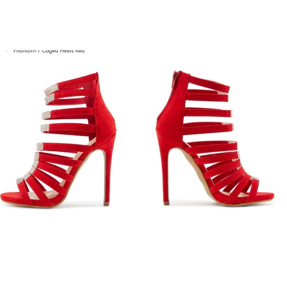 Liliana Phantom-1 Caged Heels